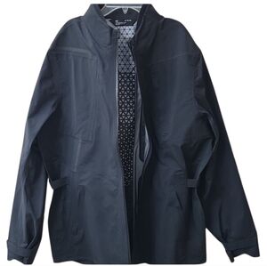Under Armour Golf Men's Black Gore-tex Rain Jacket